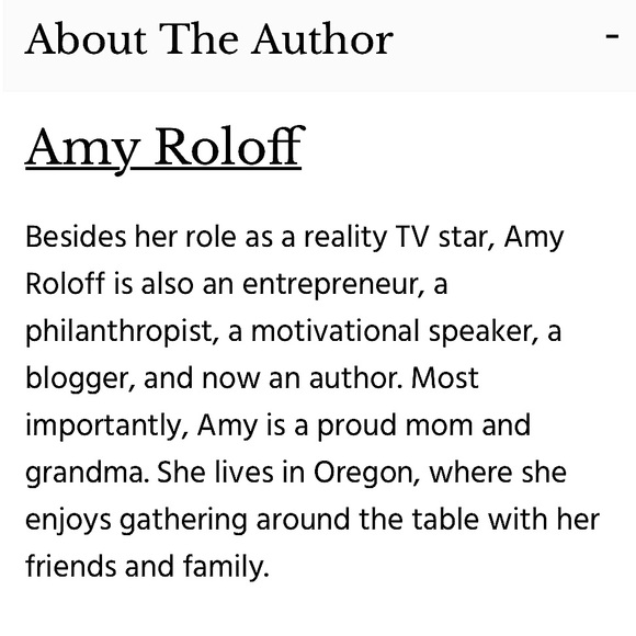 Autographed -A Little Me -- Amy Roloff - Picture 3 of 8